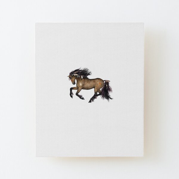 Cherokee Wood Mounted Print
