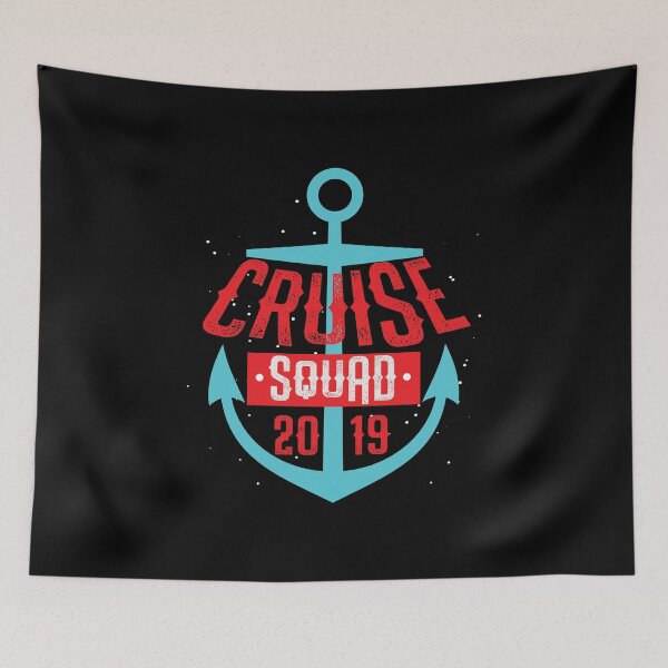 Artikelvorschau, Cruise Squad 2019 Sailing Gift entworfen und verkauft von haselshirt.