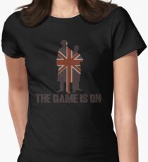 Sherlock - The Game Is On! Women's Fitted T-Shirt