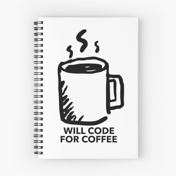 Item preview, Will Code for Coffee Web Developer Black designed and sold by sam1special.
