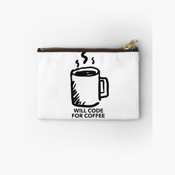 Item preview, Will Code for Coffee Web Developer Black designed and sold by sam1special.