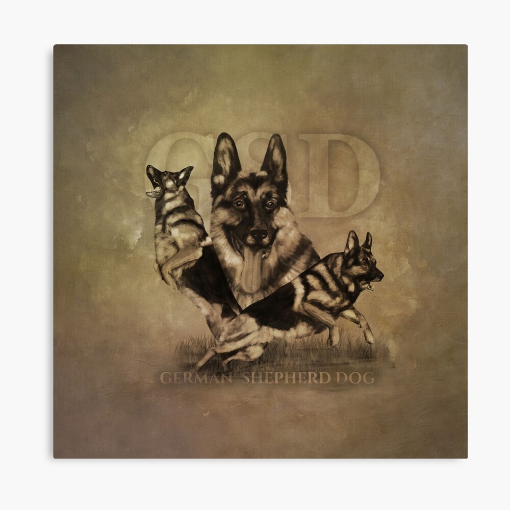 German Shepherd Dog - GSD Collage Jigsaw Puzzle for Sale by