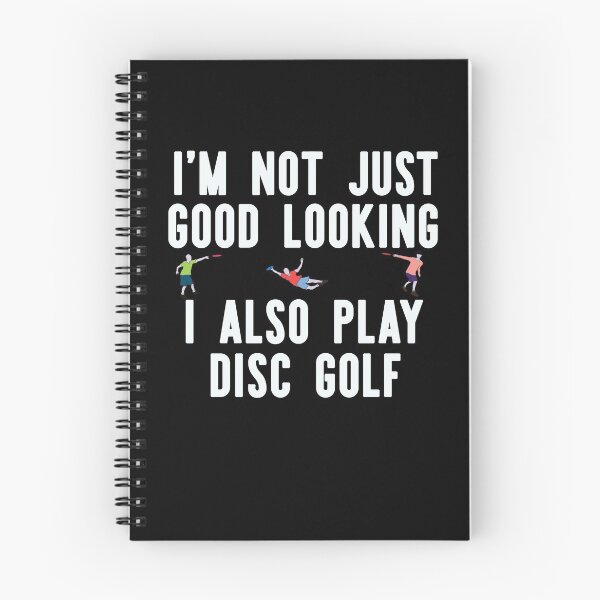 Aperçu de l'œuvre Je ne suis pas seulement beau, je joue aussi au Disc Golf créée et vendue par Automatic  Soul.