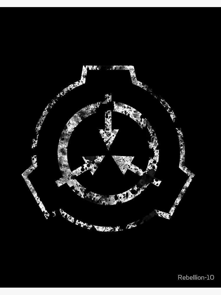 SCP Foundation Rectencular Symbol | Art Board Print