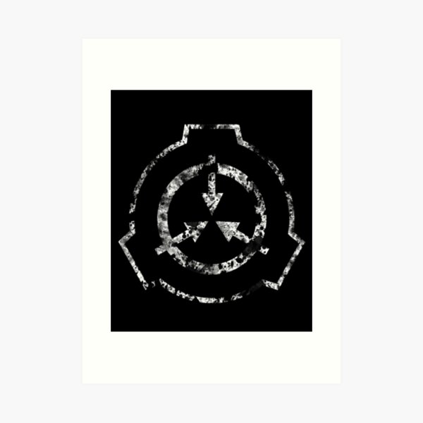 SCP Foundation Symbol Art Print for Sale by Rebellion-10