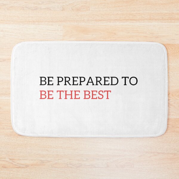 Item preview, Be prepared to be the best | Personal development designed and sold by Pameli.