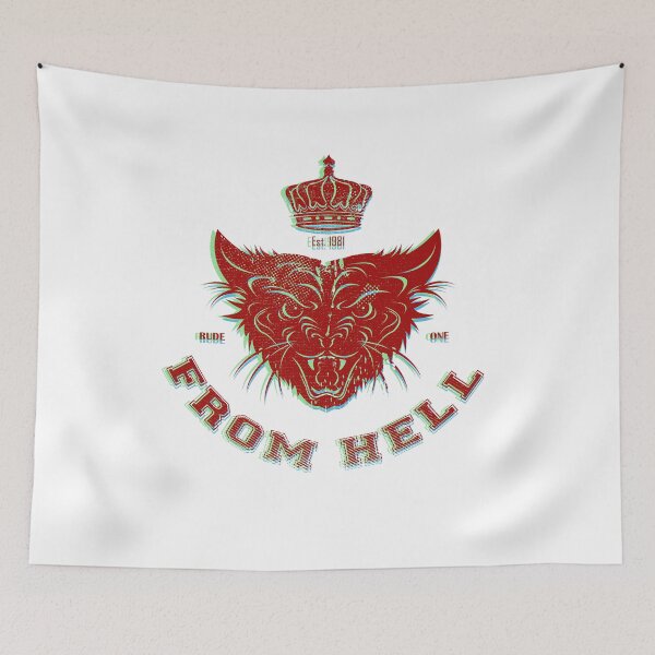 Item preview, Pussy From Hell - stencil - offset Red designed and sold by Rudy  Faber.
