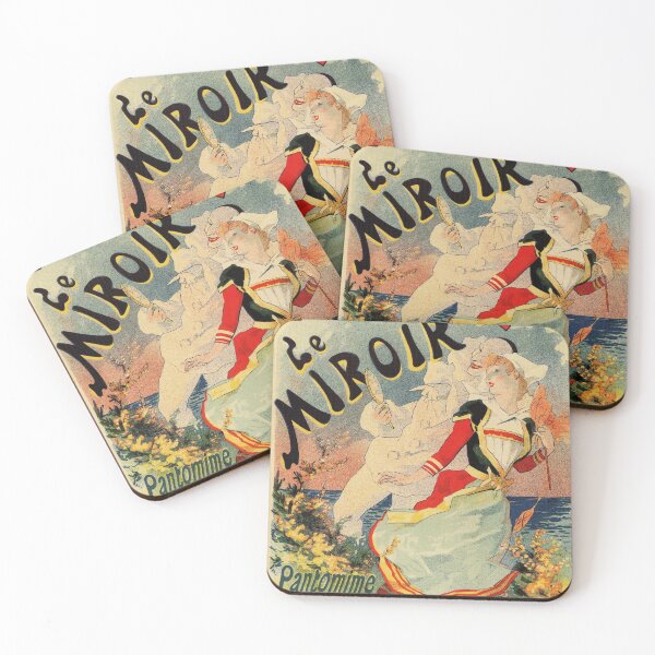 Item preview, French belle epoque mime theatre advertising designed and sold by aapshop.