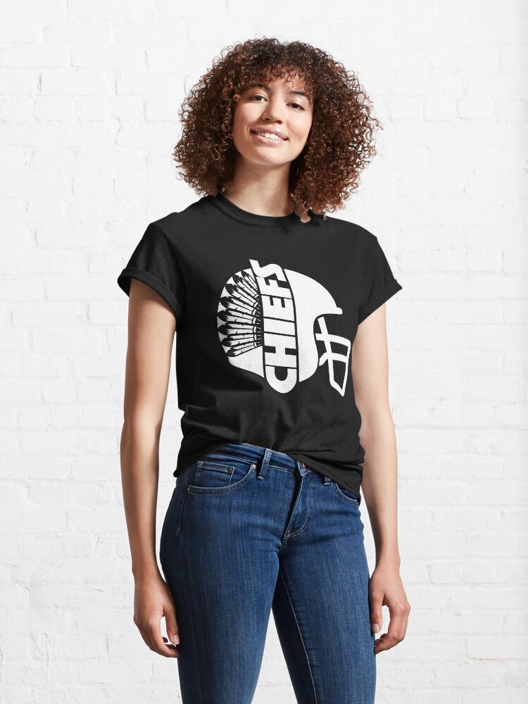 Alternate view of NFL Kansas City Chiefs vector drawn Classic T-Shirt