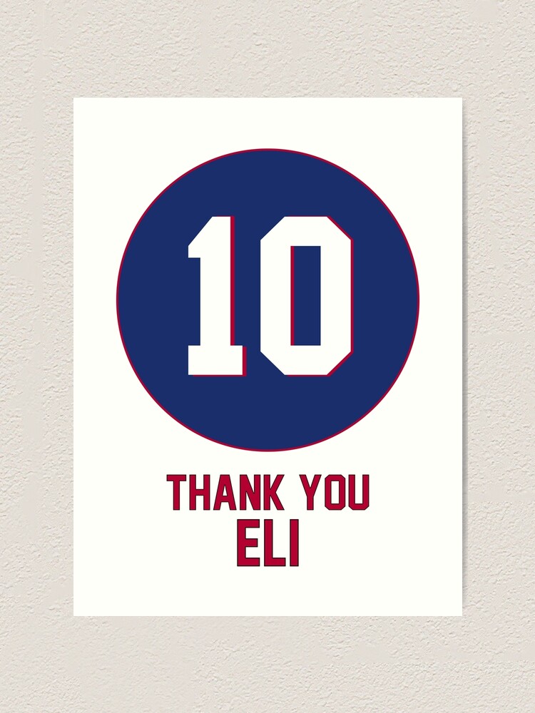 Thank you Eli Manning