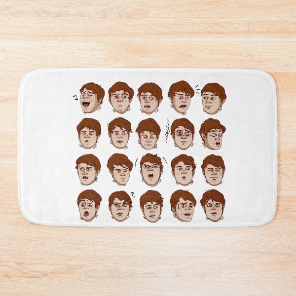 Item preview, Jaskier face designed and sold by happyfox.