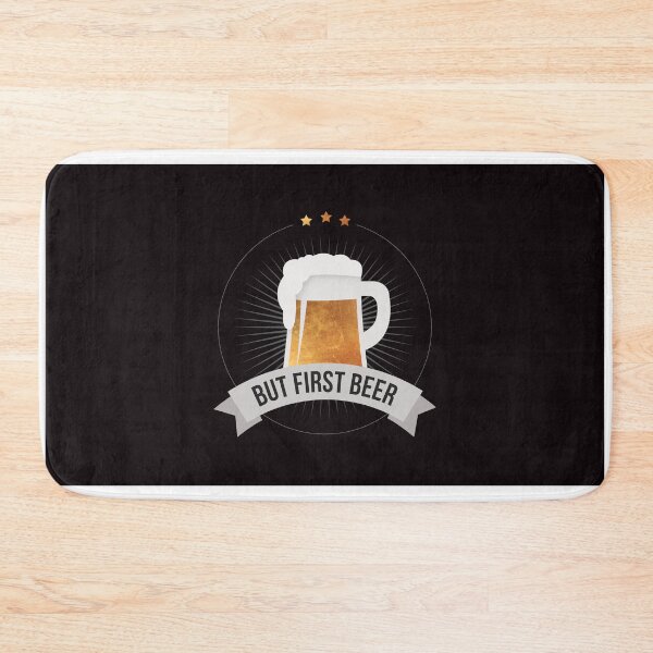 Item preview, But First Beer Funny Quote Retro Day Drinking designed and sold by Inogitna Designs.