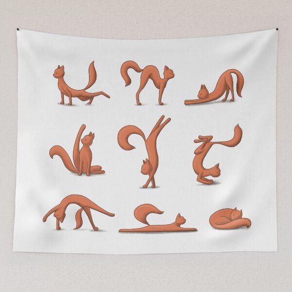 Item preview, Cat Yoga designed and sold by JoanTatley.