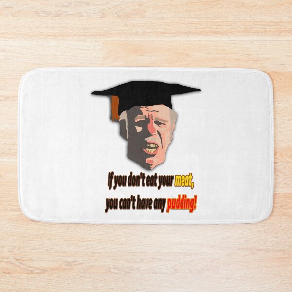 Item preview, If you don't eat your meat, you can't have any pudding - design Unique Quality Printed Designs illustration designed and sold by NumbTs.