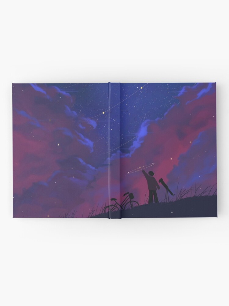 Alternate view of us, amongst the stars Hardcover Journal