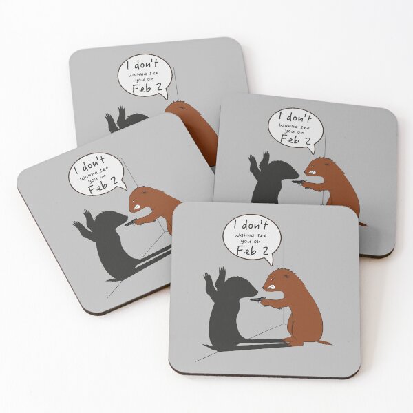 Item preview, Groundhog Chasing his Shadow designed and sold by Mary-Mas.