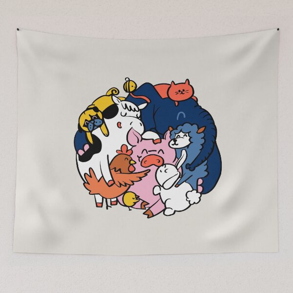 Item preview,  Vegan group hugs designed and sold by Huebucket.