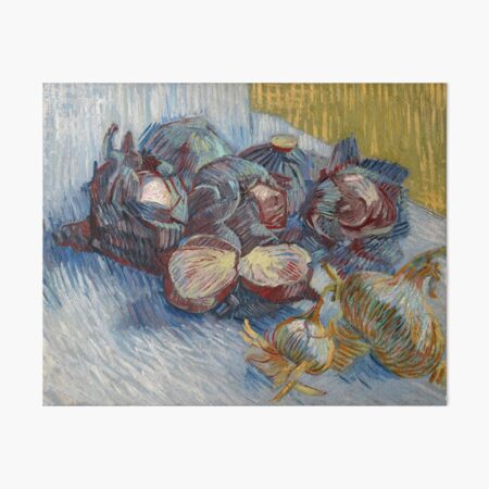 RED CABBAGES AND ONIONS Vincent Van Gogh AGLIO cipolle tuberi B a2 03395