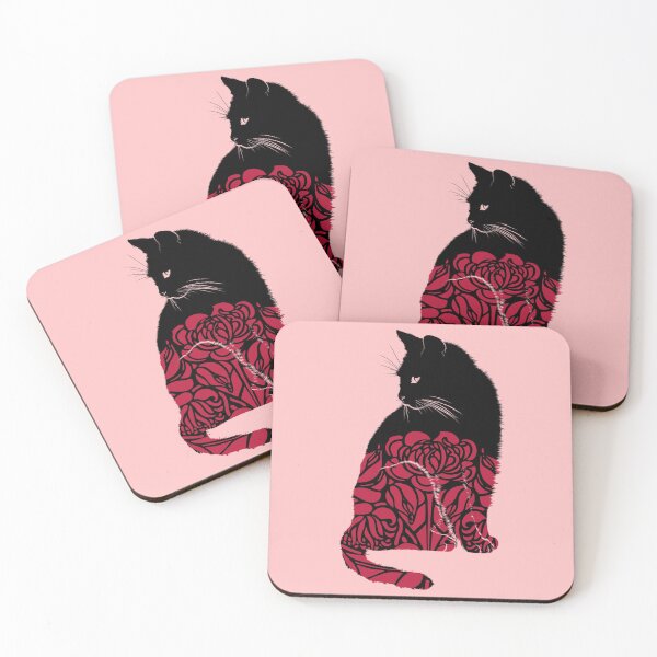 Item preview, Red Ornamental Kitty designed and sold by Sweetie Spicy.
