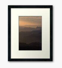 Grand Canyon Sunset Framed Print