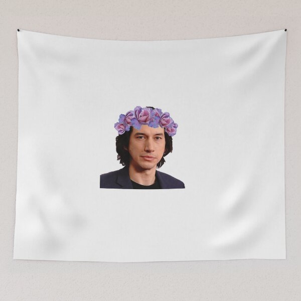 Item preview, Copie de Copie de Adam Driver / Crown of flowers designed and sold by clair-ette.