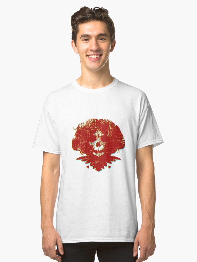 Alternate view of Ghostface - Red Classic T-Shirt