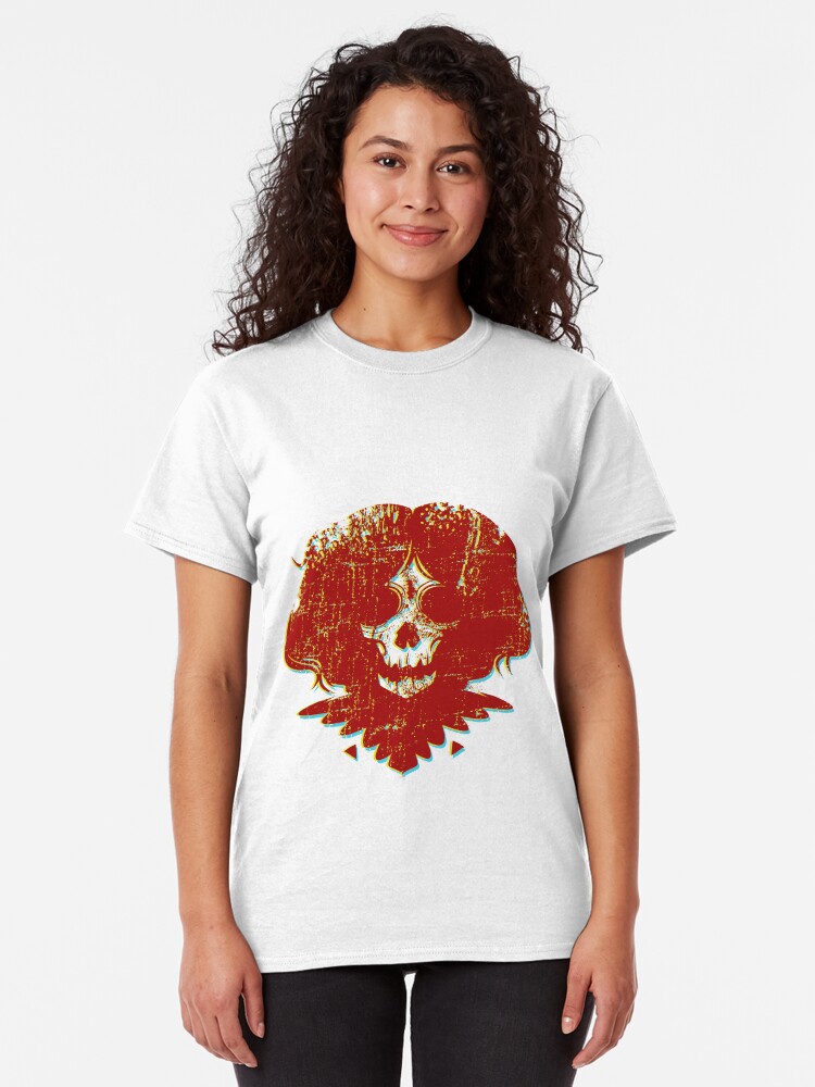 Alternate view of Ghostface - Red Classic T-Shirt
