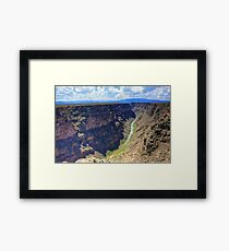 The Rift Framed Print