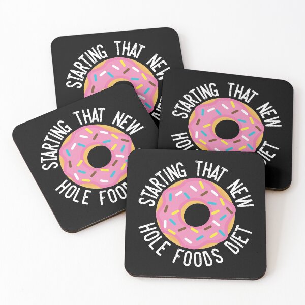 Aperçu de l'œuvre Commencer le régime de Hole Foods - T-shirt drôle de beignet créée et vendue par captainhobbyist.