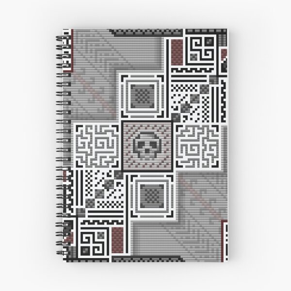 Item preview, Pixel Skull Abstract Pattern designed and sold by Gavirlas.