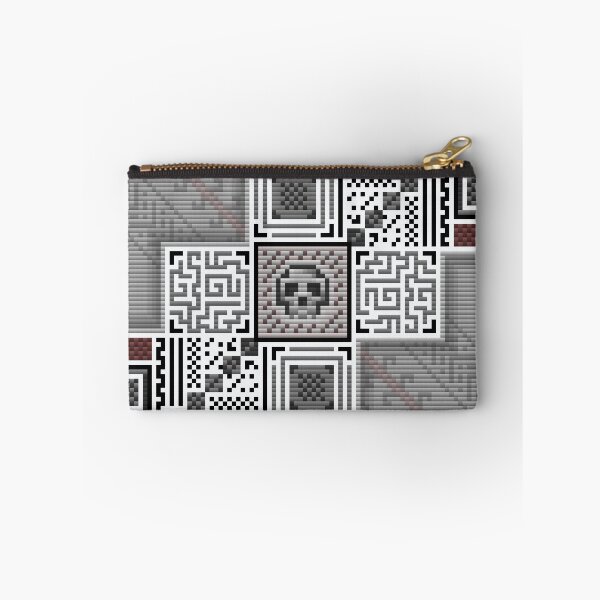 Item preview, Pixel Skull Abstract Pattern designed and sold by Gavirlas.