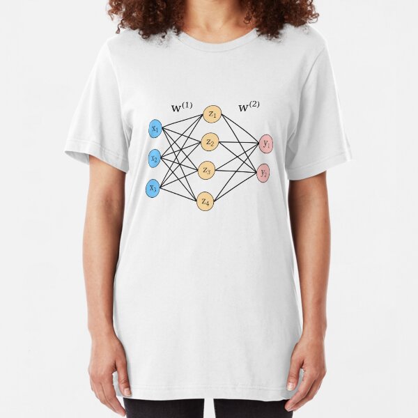 Neural network Slim Fit T-Shirt