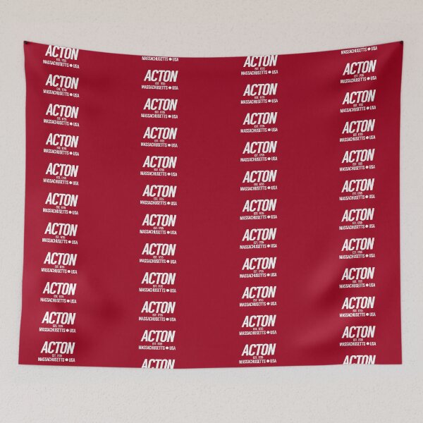 Item preview, Acton, Massachusetts Bumper Sticker designed and sold by HawkstoneDesign.