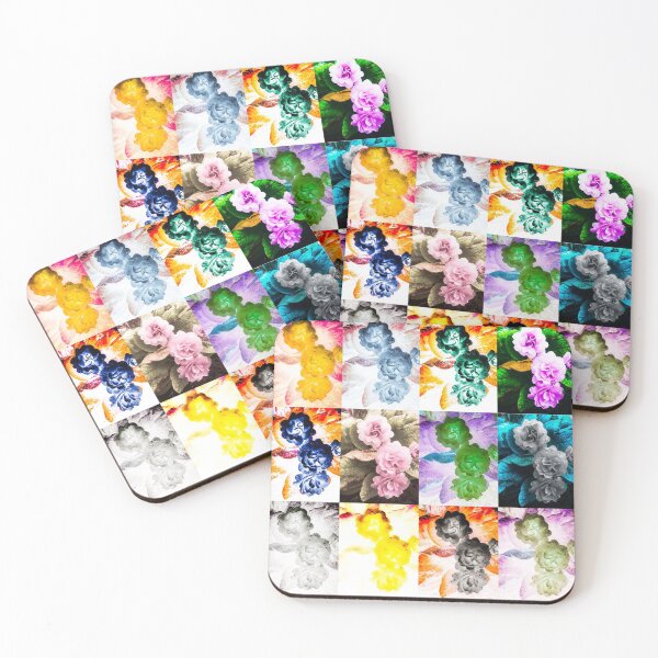 Item preview, Three Flowers Tiled Variations designed and sold by Jessie Williams.