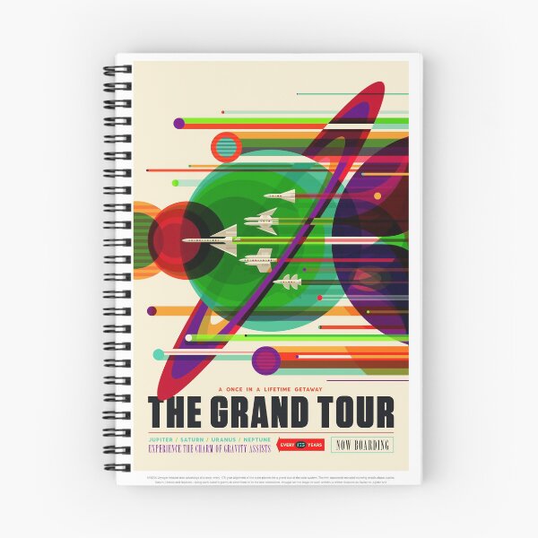 Item preview, 'The Grand Tour' NASA JPL 'Visions of the Future' designed and sold by Stellar-Prints.