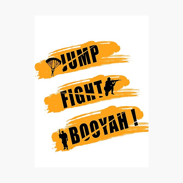 Free Fire Booyah T Shirt Photographic Print By Anassubouallala Redbubble