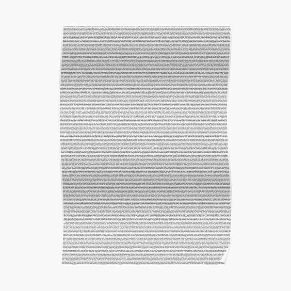 The Entire Script of shrek - Poster