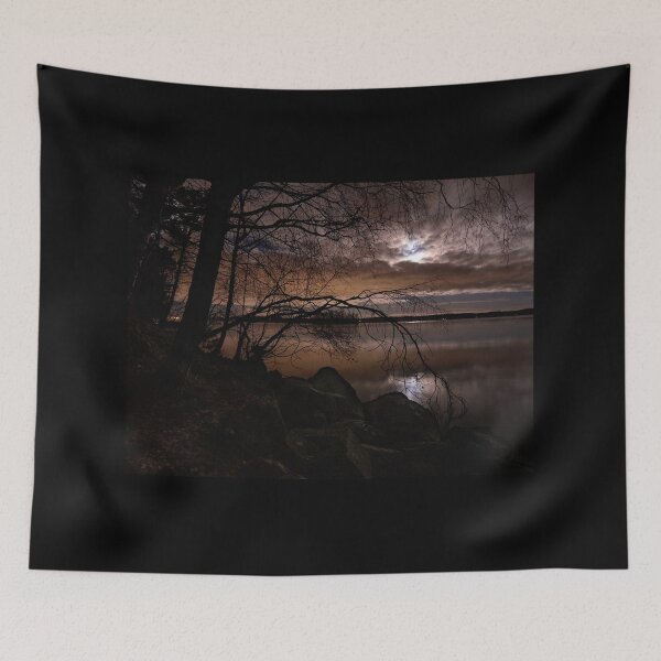 Item preview, Full moon and copper clouds designed and sold by Jouko Lehto Photography.