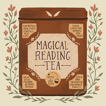 Artwork thumbnail, Magical Reading Tea by ohjessmarie
