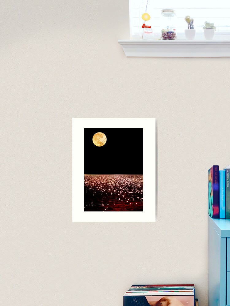 Thumbnail 1 of 3, Art Print, Sea Moon designed and sold by Ron C. Moss.