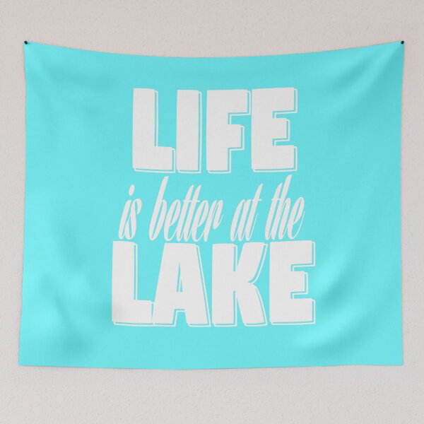 Item preview, Life is Better at the Lake - Finger Lake Region Gift designed and sold by captainhobbyist.