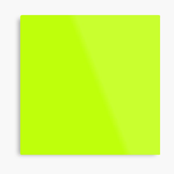 c0ff0c-hex-code-web-color-lemon-lime-yellow-neon-metal-print