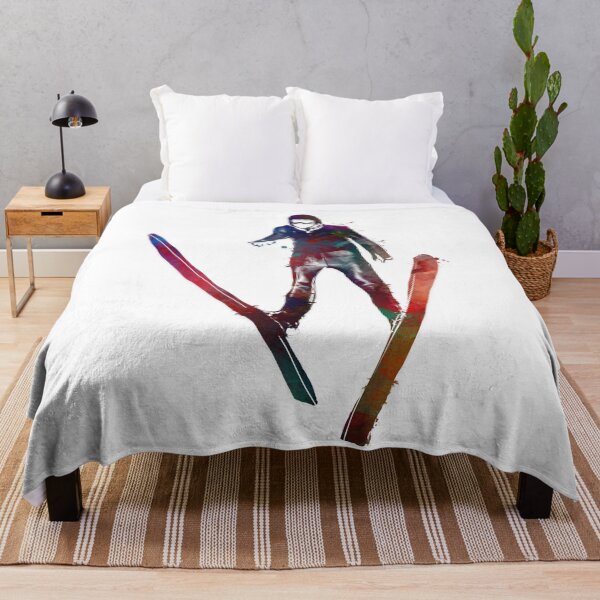 Item preview, Ski jumping sport art #skijump #sport designed and sold by JBJart.