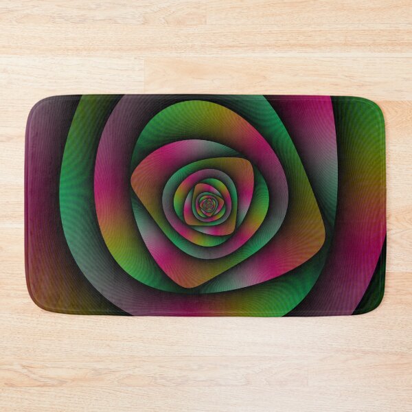 Item preview, Spiral Labyrinth in Green Pink and Purple designed and sold by Objowl.
