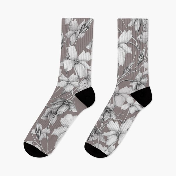 Item preview, Twigs with abstract flowers and buds designed and sold by IrinaIkar.