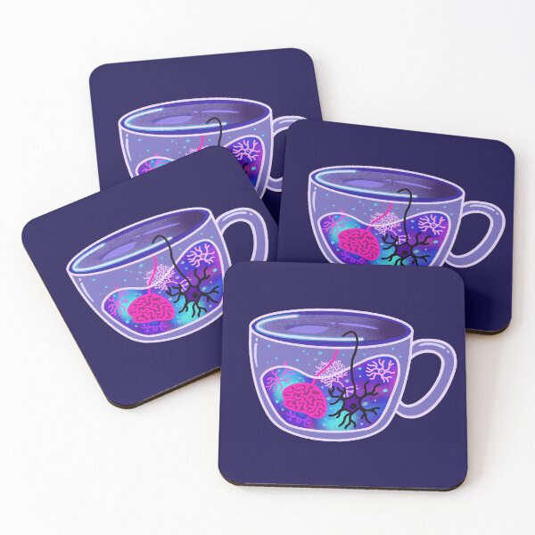 Item preview, Galaxy Brain Tea - Neuroscience designed and sold by BundaBear.