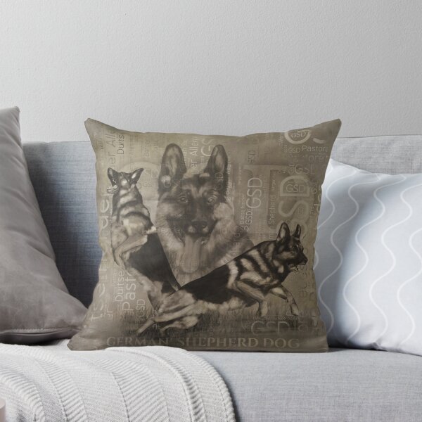 Item preview, German Shepherd Dog - GSD Word Art designed and sold by k9printart.