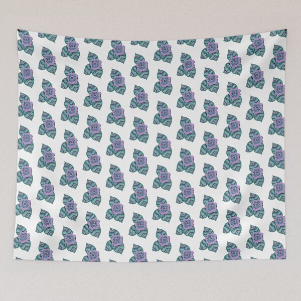 Item preview, Purple and Green flower designed and sold by Durhamdoodles.