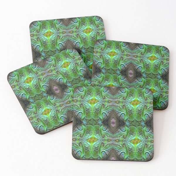 Item preview, DESIGNS OF GREEN IGUANA LIZARDS DECORATIVE SCALES  designed and sold by sharlesart.