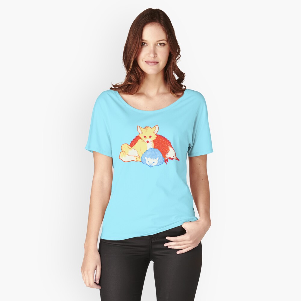 Vista previa del artículo con la obra «Camiseta ancha», diseñado y vendido por MeganLara.